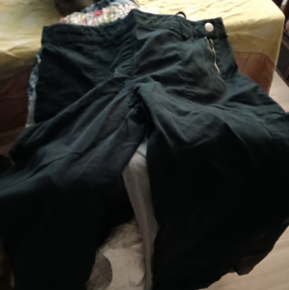 Super cute linen black pants